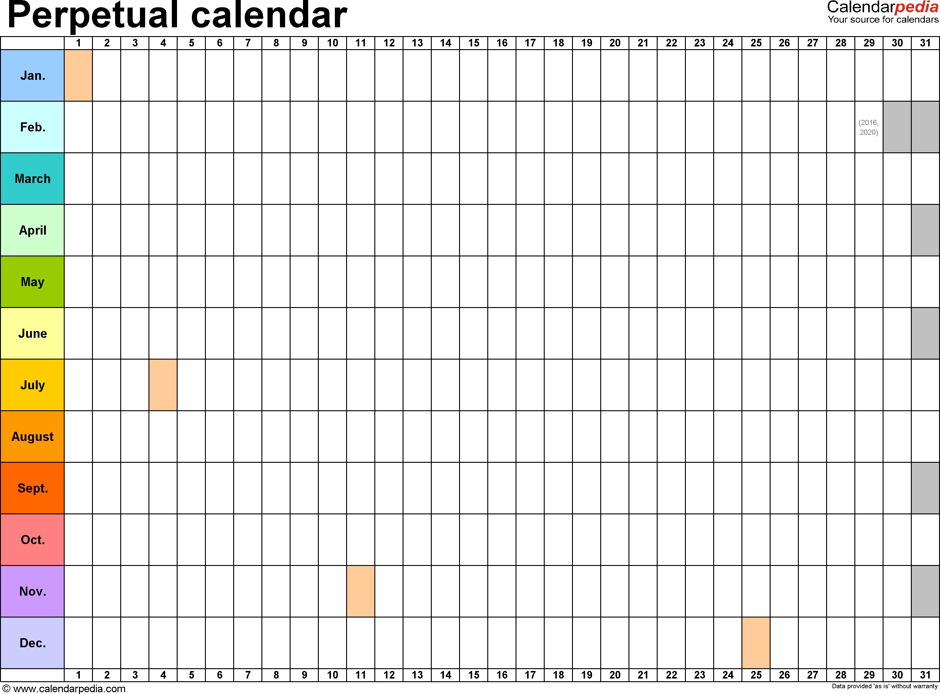 Calendar Templates For Mac